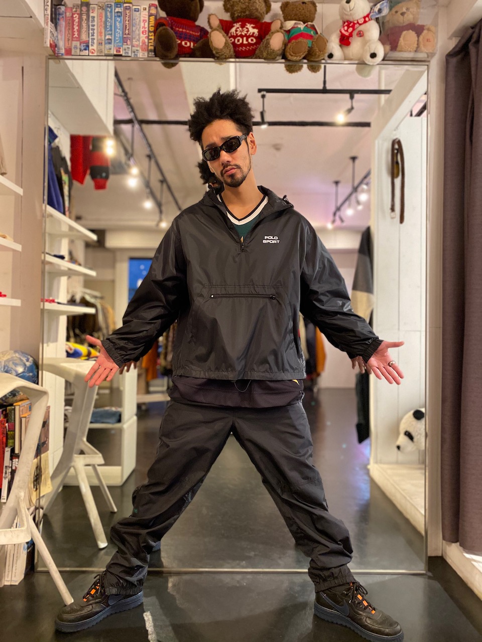 FUBU DIRTY SOUTH フーディ 05 ブラック. FUBU DIRTY SOUTH フーディ